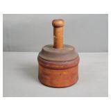 Antique Wooden Butter Press