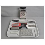 6x The Bid Assorted Stainless Planers And Graters