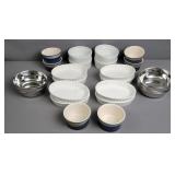 Lot Stoneware & More Ramekins