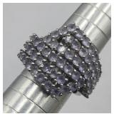 Sterling Silver Pale Amethyst Purple Gemstone