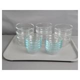 17 Pc Pyrex Glass Bowls