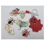 New Halloween Jewelry Collection Lot Bat Ghost