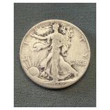 1940 Walking Liberty Silver Half Dollar