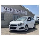 2013 CHEVROLET SONIC LT 224946 KMS