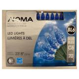 NOMA C6 70 RED BLUE LIGHTS 24 FOOT