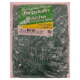 WOVEN POLYETHYLENE TARPAULIN 9 X 12 FT