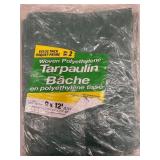 WOVEN POLYETHYLENE TARPAULIN 9 X 12 FT