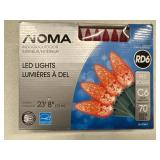 NOMA C6 70 RED LED LIGHTS 24 FOOT