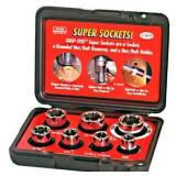 7-PC SAE SOCKET SET - 3/8' DRIVE