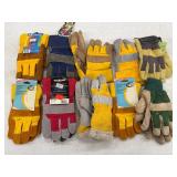 (10) PAIRS OF ASSORTED WORK GLOVES