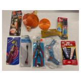 LOT ASSORTED VOLTAGE TESTER, SNAP RING PLIERS