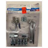 MASTERCRAFT AIR TOOL ACCESSORY KIT 17 PIECE