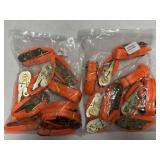 (20) - 2.5CM X 1.5M RATCHET STRAPS