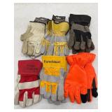 LOT ASSORTED WORK GLOVES