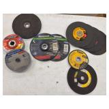 LOT ASSORTED GRINDING DISCS