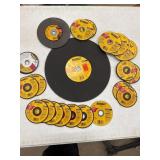 LOT ASSORTED METAL CUTTING DISCS
