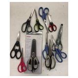 LOT ASSORTED SCISSORS