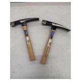 (2) MASTERCRAFT 24 OZ BRICK HAMMERS