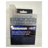 MASTERCRAFT 100PC HIGH SPEED DRILL BITS UP