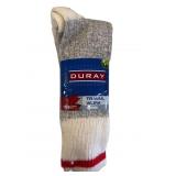 DURAY WORK SOCKS, SIZE 8 TO 11, 3 PAIRS