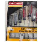 CRAFTSMAN 10 PIECE SCREWDRIVER SET