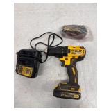 DEWALT 1/2 CORDLESS DRILL BATTERY AND CHARGER
