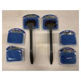 MICROFIBER WINDSHIELD CLEANER AND REPLACEMENT PADS