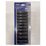 MASTERCRAFT 11 PIECE METRIC DEEP IMPACT SOCKET SET