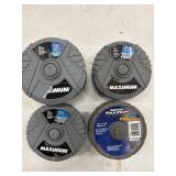 LOT ASSORTED MASTERCRAFT CUT OFF DISCS