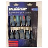 MASTERCRAFT 10 PIECE SCREWDRIVER SET