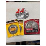 LOT ASSORTED SAW BLADES