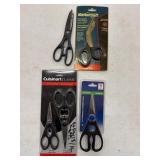 LOT ASSORTED SHEARS / SCISSORS