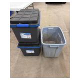 LOT ASSORTED BINS