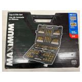 MAXIMUM 86 PIECE TAP AND DIE SET