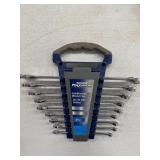 MASTERCRAFT 9 PIECE COMBINATION WRENCH SET METRIC