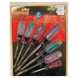 CRAFTSMAN 7 PIECE SCREWDRIVER SET