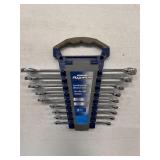 MASTERCRAFT 9 PIECE METRIC COMBINATION WRENCH SET
