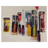 LOT ASSORTED SCREWDRIVERS