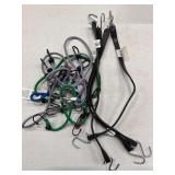 ASSORTED BUNGEES CORDS