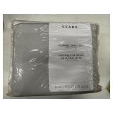 SEARS FLANNEL SHEET SET SIZE KING