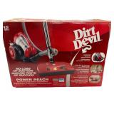 DIRT DEVIL POWER REACH CANISTER VACUUM