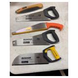LOT ASSORTED SAWS