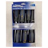 MASTERCRAFT 6 PIECE SCREWDRIVER SET
