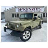 2013 JEEP WRANGLER UNLIMITED SAHARA 217078 KMS