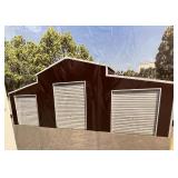 2026 TRIPLE GARAGE METAL SHED SDL4230TGMS