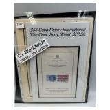 SIX WORLDWIDE STAMP LOTS CATALOGUE $200