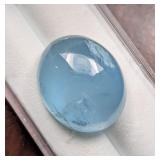 17.12 CT AQUAMARINE GEMSTONE,APPRAISAL $12250