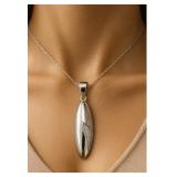 SILVER(2.65G),  CZ PENDANT