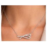 10K(3.35G),  CZ NECKLACE 16-18'