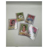 1972-73 O PEE CHEE HOCKEY 5 CARDS EX - MINT